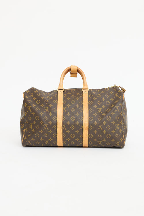 Louis Vuitton 1997 Monogram Keepall Bandoulière 45 Bag