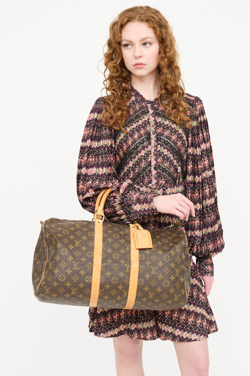 Louis Vuitton 1997 Monogram Keepall Bandoulière 45 Bag