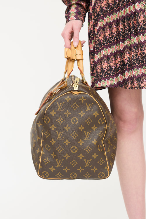 Louis Vuitton 1997 Monogram Keepall Bandoulière 45 Bag