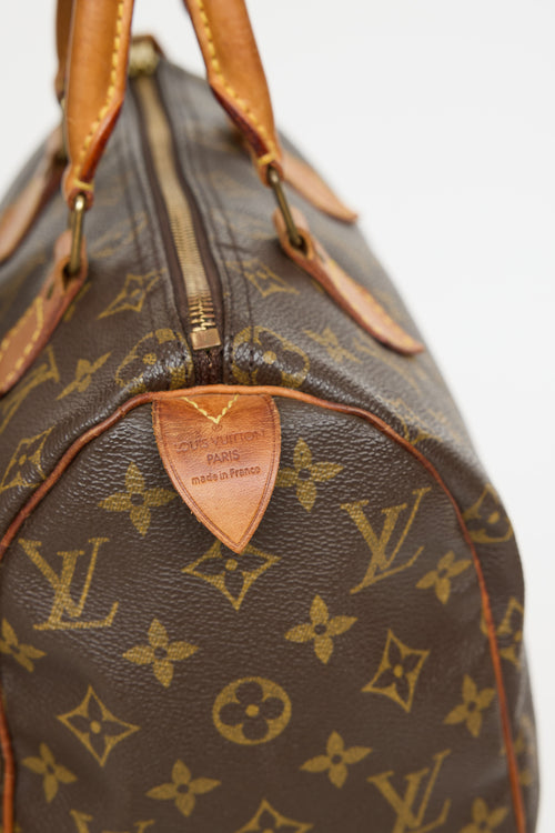 Louis Vuitton 2001 Speedy 25 Monogram Bag