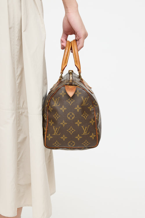 Louis Vuitton 2001 Speedy 25 Monogram Bag