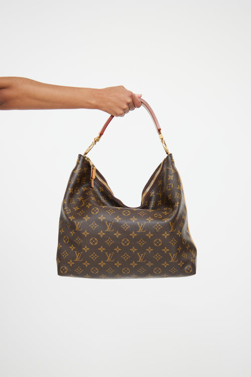 Louis Vuitton Brown Monogram Sully Shoulder Bag