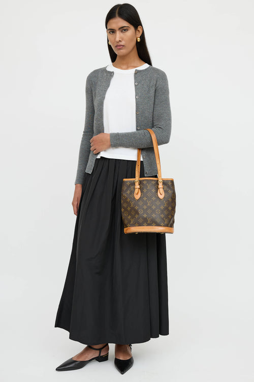 Louis Vuitton Monogram Petit Bucket Bag