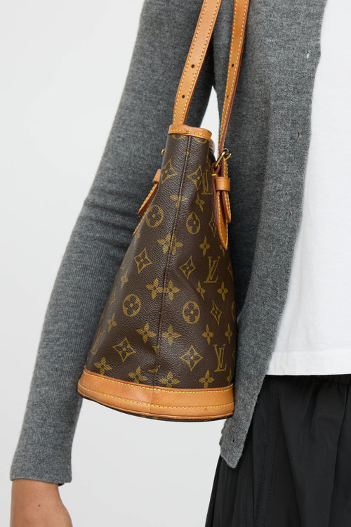 Louis Vuitton Monogram Petit Bucket Bag