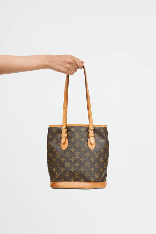 Louis Vuitton Monogram Petit Bucket Bag