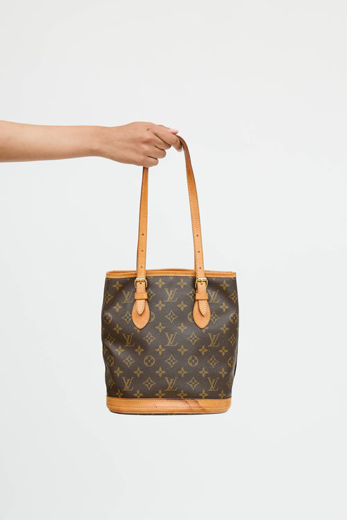 Louis Vuitton Monogram Petit Bucket Bag