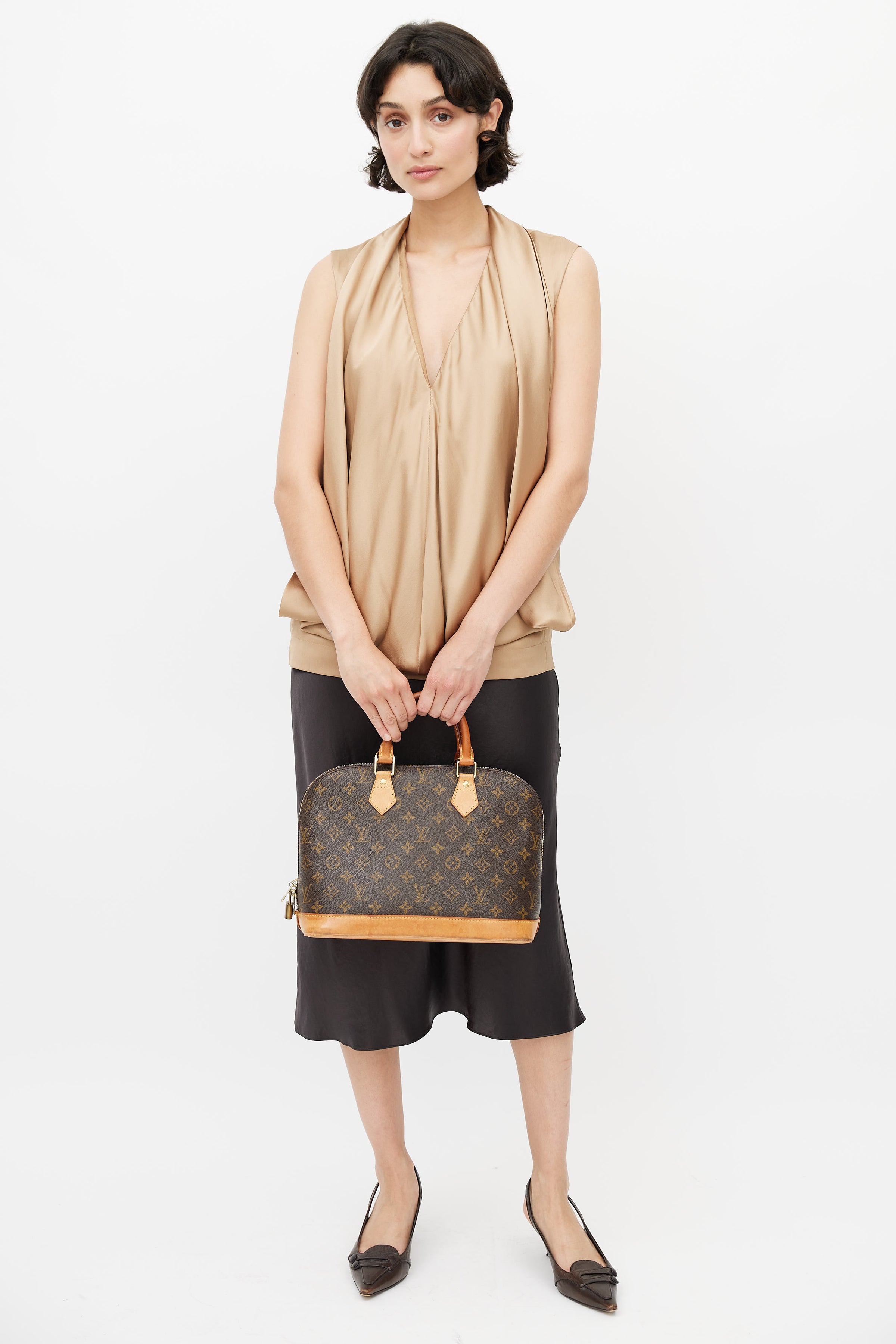 Louis Vuitton // Brown Monogram Alma Bag – VSP Consignment