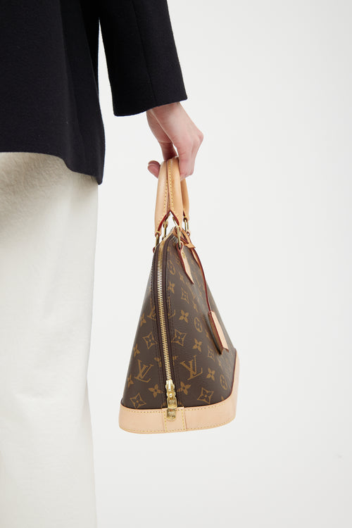 Louis VuittonBrown Monogram Alma PM Bag