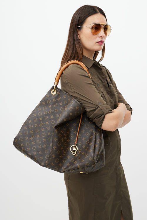 Louis Vuitton Brown Monogram Artsy MM Bag