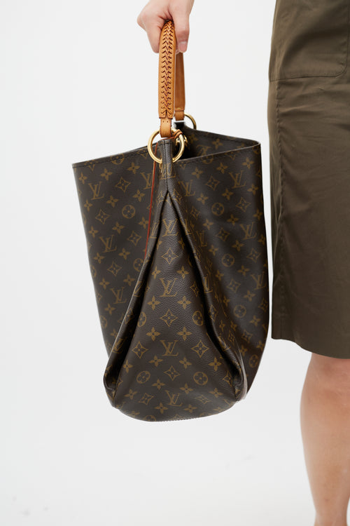 Louis Vuitton Brown Monogram Artsy MM Bag