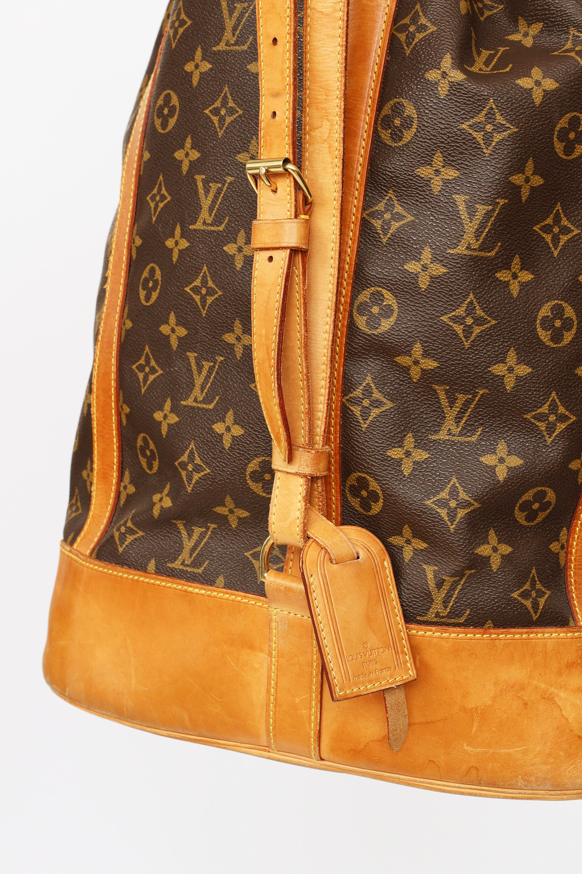 Louis Vuitton Monogram Randonnee GM Drawstring Bucket Sling Bag