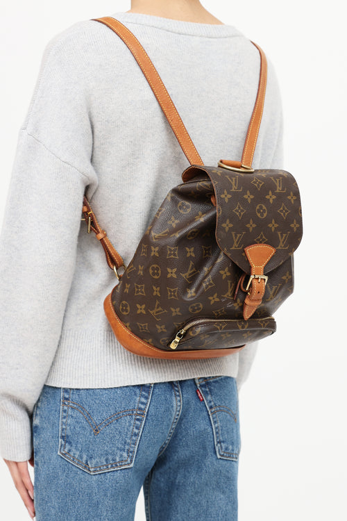 Louis Vuitton 2002 Monogram Montsouris MM Backpack