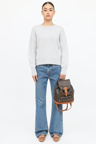 Louis Vuitton 2002 Monogram Montsouris MM Backpack