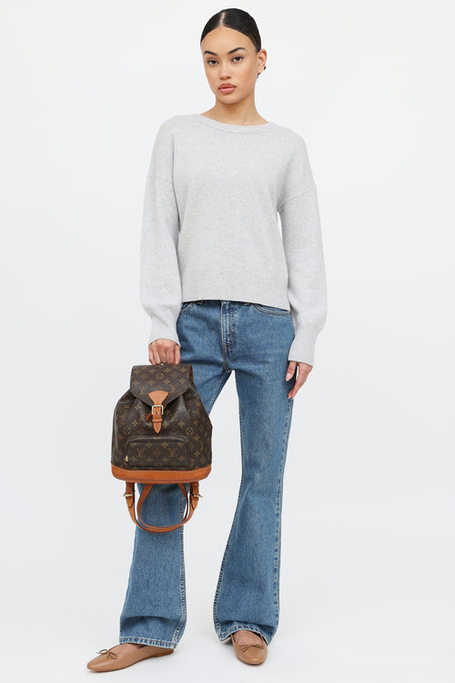 Louis Vuitton 2002 Monogram Montsouris MM Backpack