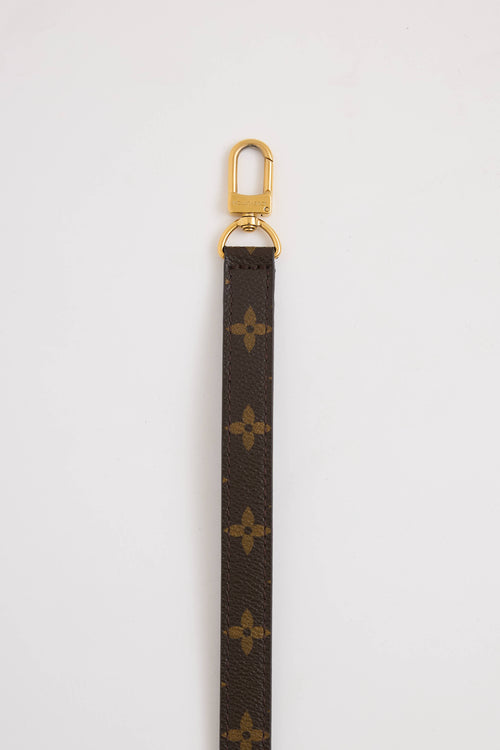 Louis Vuitton Monogram Adjustable Shoulder 16mm Strap