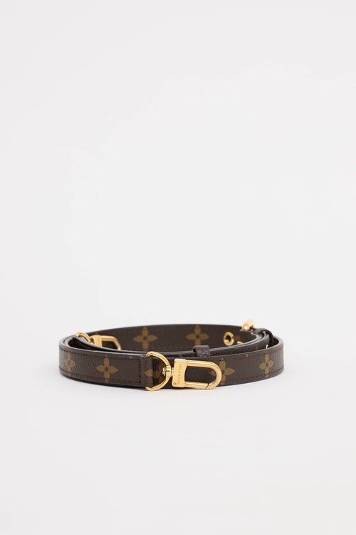 Louis Vuitton Monogram Adjustable Shoulder 16mm Strap