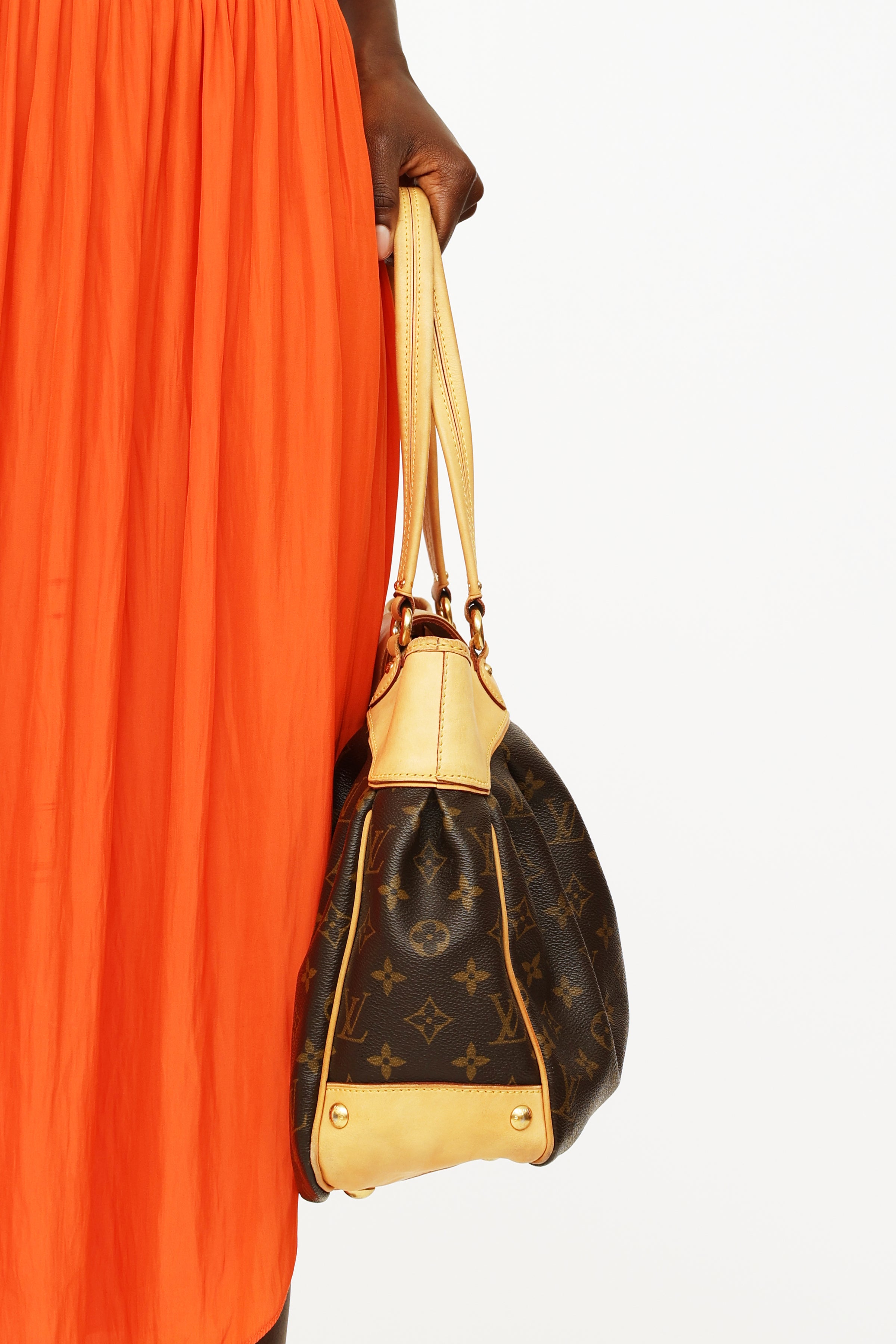 Louis Vuitton LV Boetie PM Tote new Brown Cloth ref.961129 - Joli Closet
