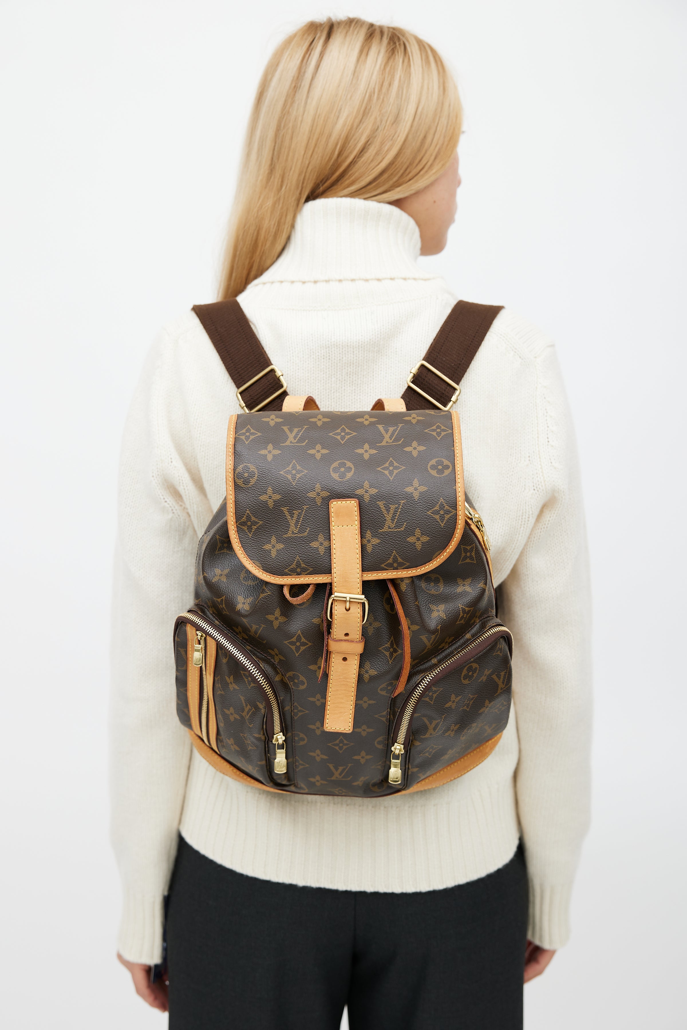 louis vuitton bosphore backpack Louis Vuitton // Brown Monogram Bosphore Backpack – VSP Consignment