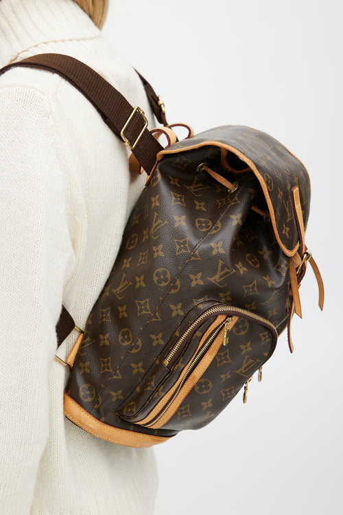 Louis Vuitton Brown Monogram Bosphore Backpack