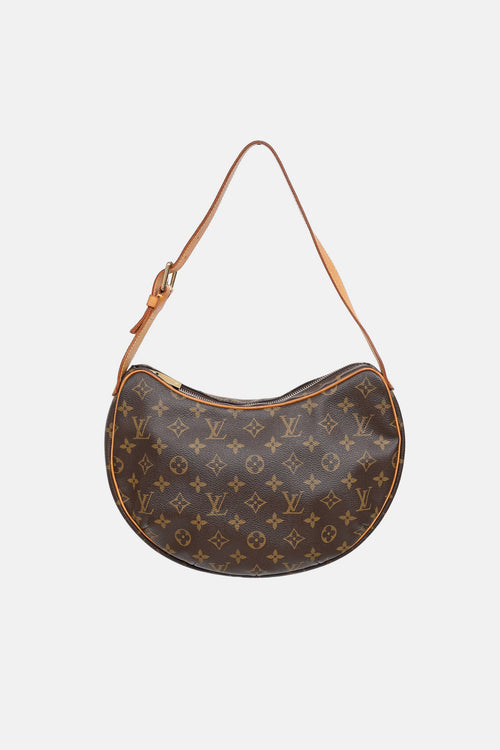 Louis Vuitton 2003 Monogram Croissant MM Shoulder Bag
