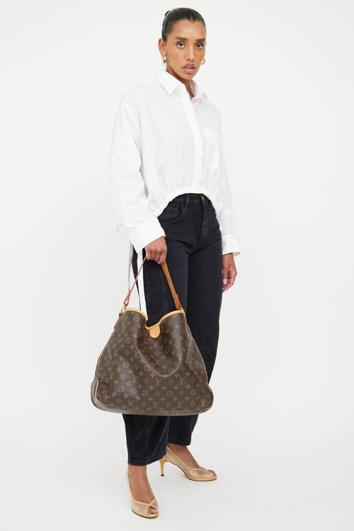 Louis Vuitton Brown Monogram Delightful Shoulder Bag