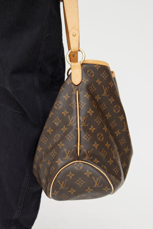 Louis Vuitton Brown Monogram Delightful Shoulder Bag