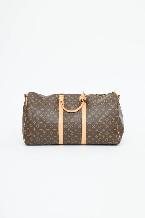 Louis Vuitton 2018 Monogram Bandoulière Keepall 55
 Bag