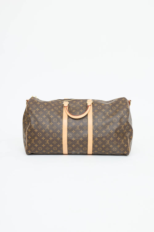 Louis Vuitton 2018 Monogram Bandoulière Keepall 55
 Bag