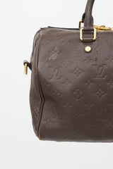 Louis Vuitton Brown Monogram Empreinte Speedy Bandoulière 30 Bag