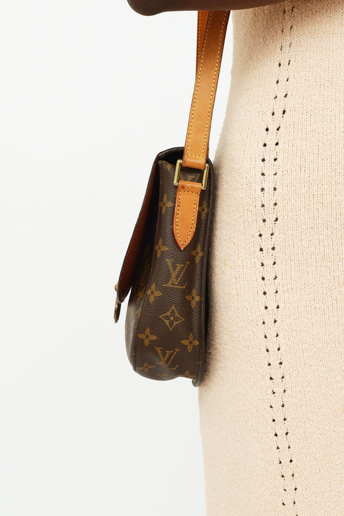 Louis Vuitton Brown Monogram Saint Cloud GM Crossbody Bag