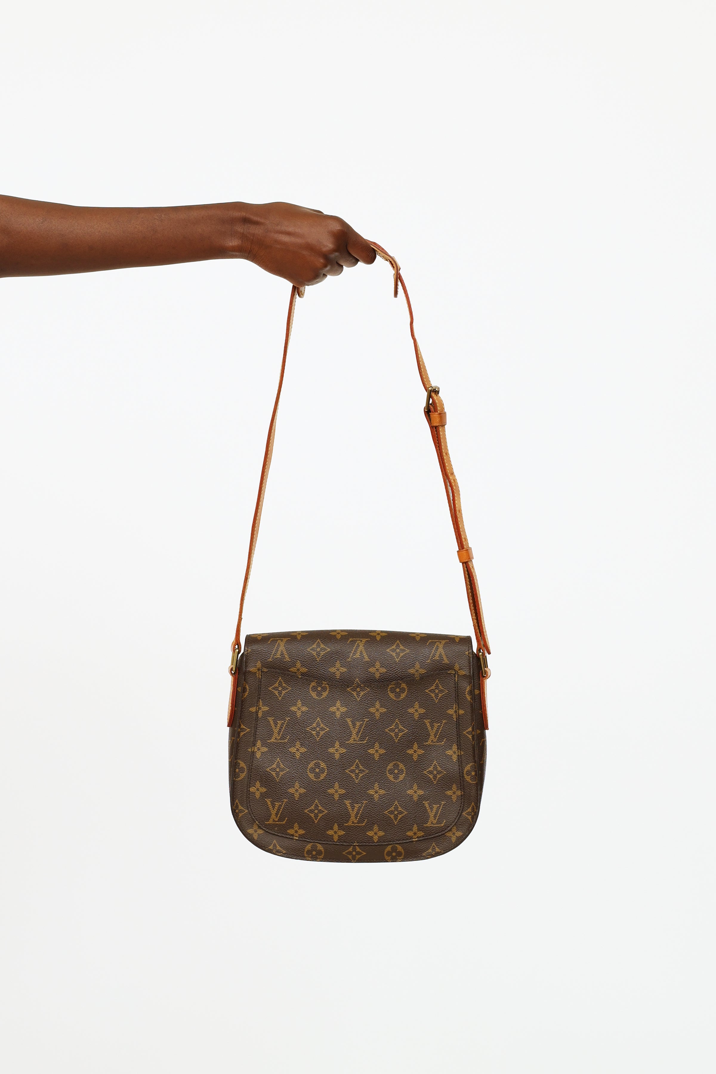 Louis Vuitton // Brown Monogram Saint Cloud GM Crossbody Bag – VSP
