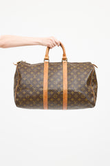 Louis Vuitton 1981 Monogram Keepall Duffle Bag