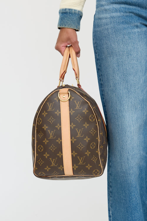 Louis Vuitton Monogram Keepall Bandoulière 45 Bag