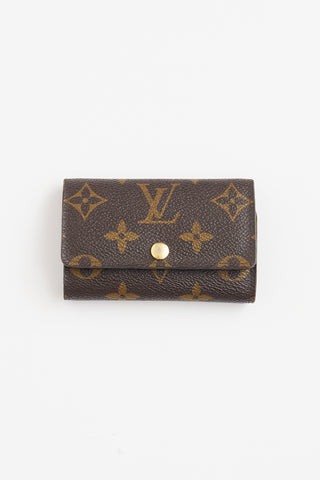 Louis Vuitton Brown Monogram 6 Key Holder