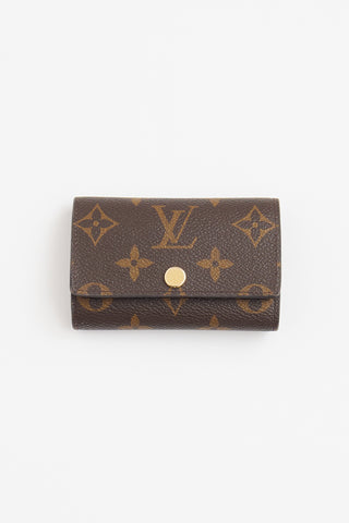 Louis Vuitton Brown Monogram 6 Key Holder