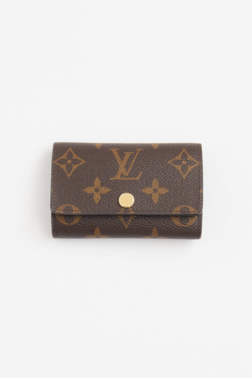 Louis Vuitton Brown Monogram 6 Key Holder