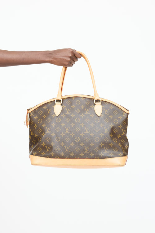 Louis Vuitton Monogram Lockit Horizontal Bag