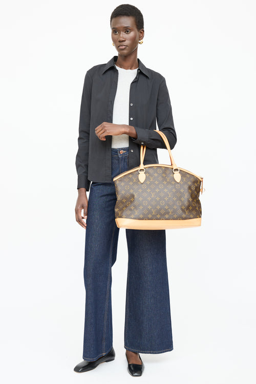 Louis Vuitton Monogram Lockit Horizontal Bag