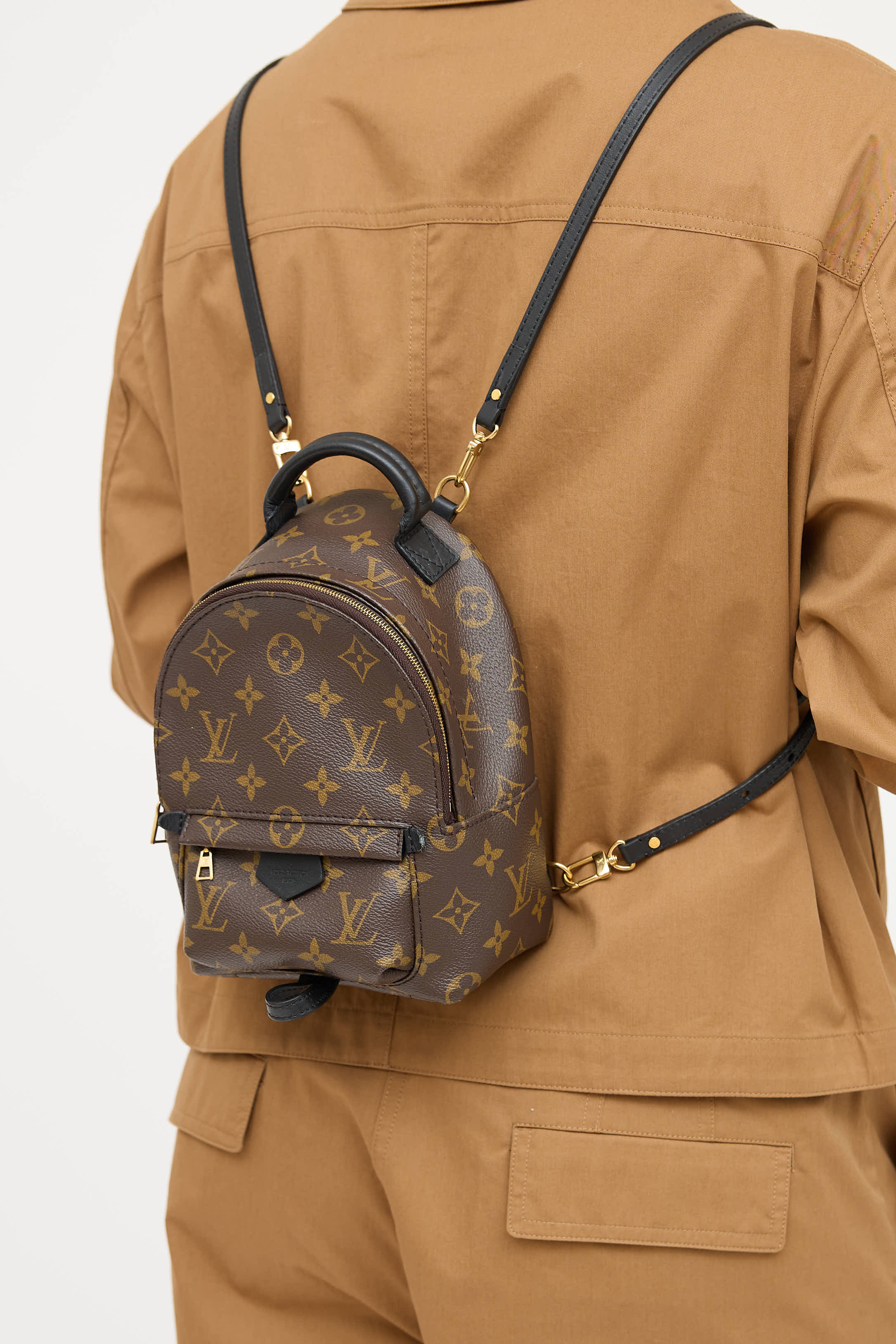 louis vuitton backpack mini Louis Vuitton // 2021 Palm Springs Monogram Mini Backpack – VSP Consignment