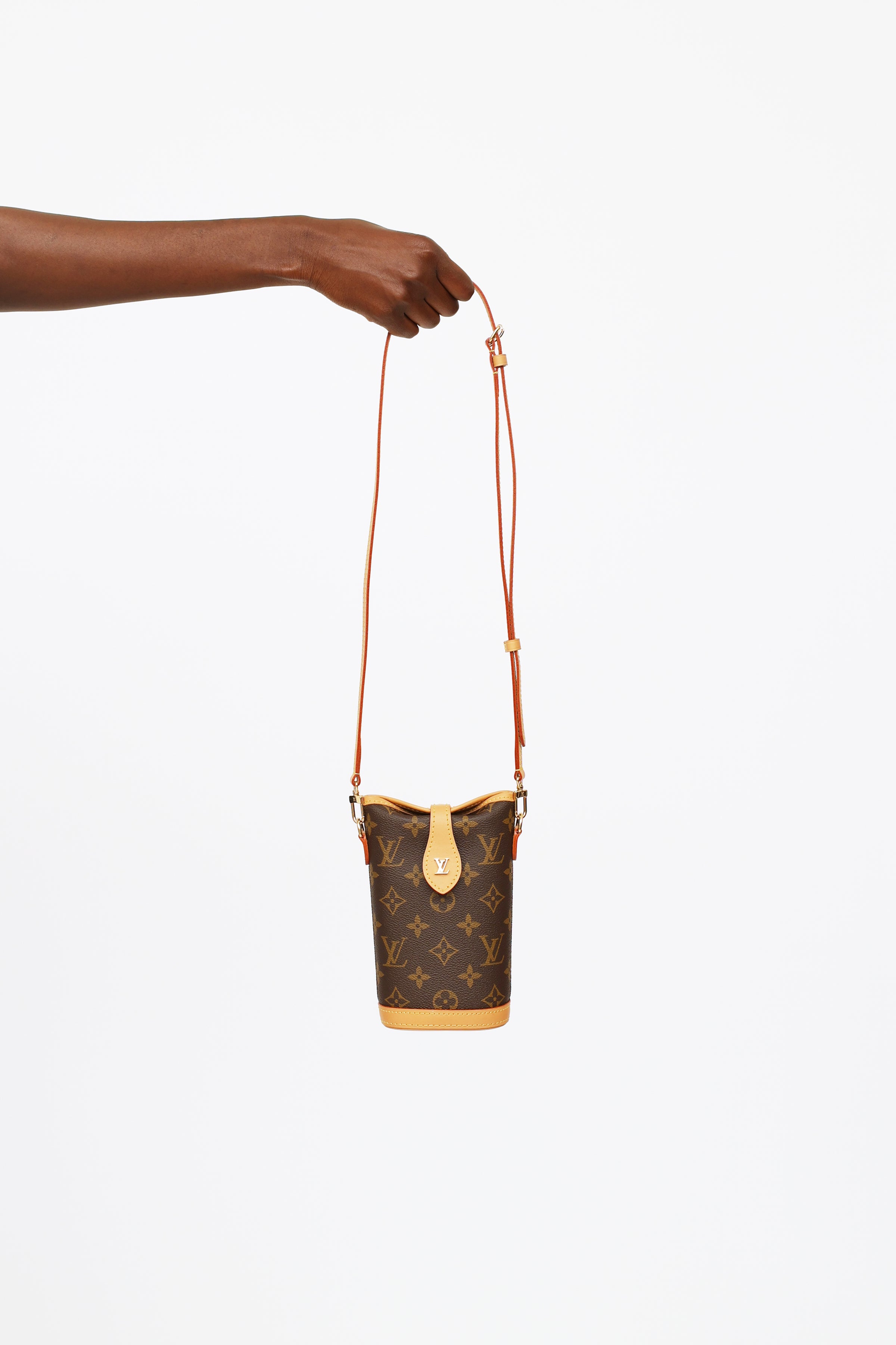 Louis Vuitton Authenticated Fold Handbag