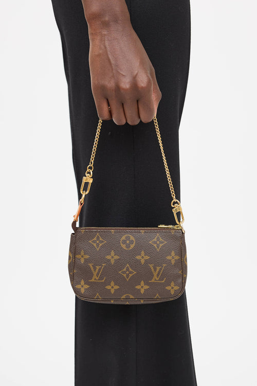 Louis Vuitton 2006 Mini Monogram Pochette Bag