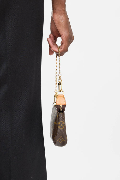 Louis Vuitton 2006 Mini Monogram Pochette Bag