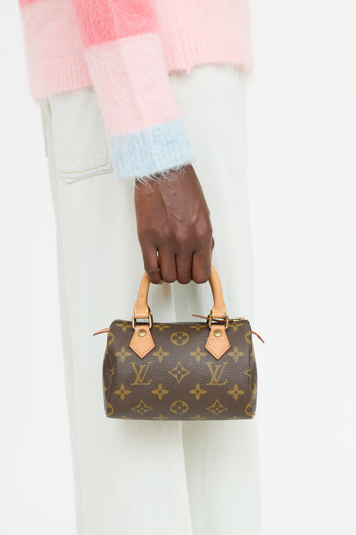Louis Vuitton 1991 Monogram Nano Speedy Bag