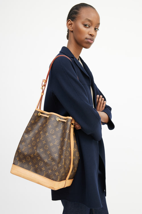 Louis Vuitton Brown Monogram Noé Bucket Bag