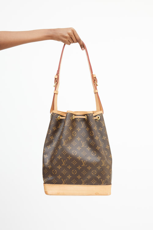 Louis Vuitton Brown Monogram Noé Bucket Bag