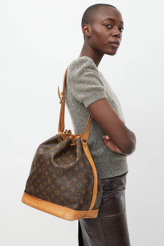 Louis Vuitton Brown Monogram Noe Bucket Bag