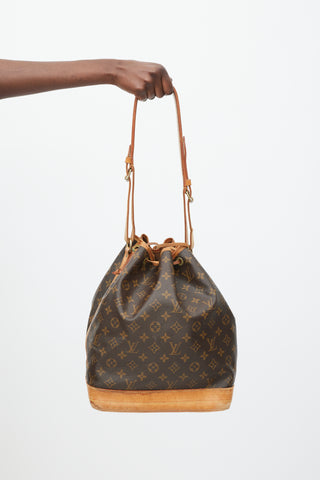 Louis Vuitton Brown Monogram Noe Bucket Bag