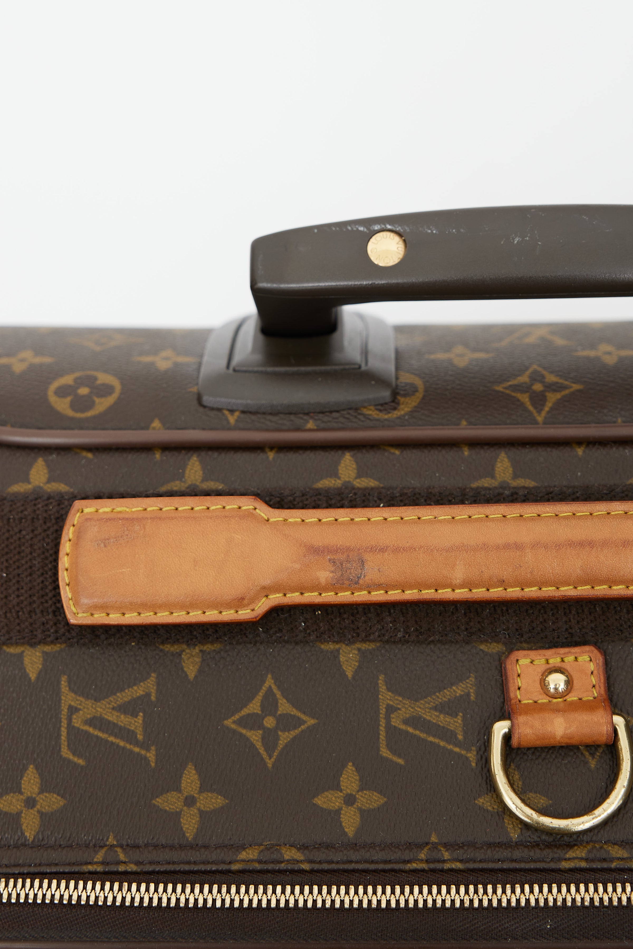 Pegase cloth travel bag Louis Vuitton Brown in Cloth - 35559771