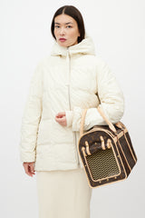 Louis Vuitton Brown Monogram Pet Carrier