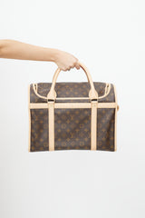 Louis Vuitton Brown Monogram Pet Carrier